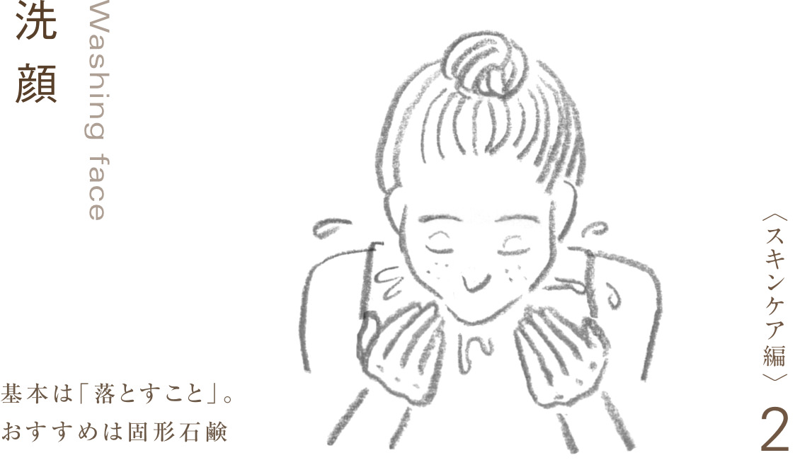 洗顔