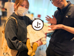 育休中のスタッフが遊びに来てくれました✨